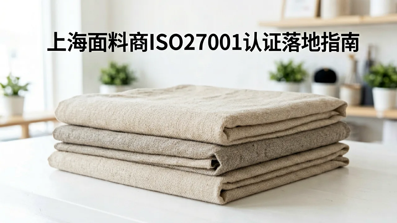 上海面料商ISO27001认证落地指南